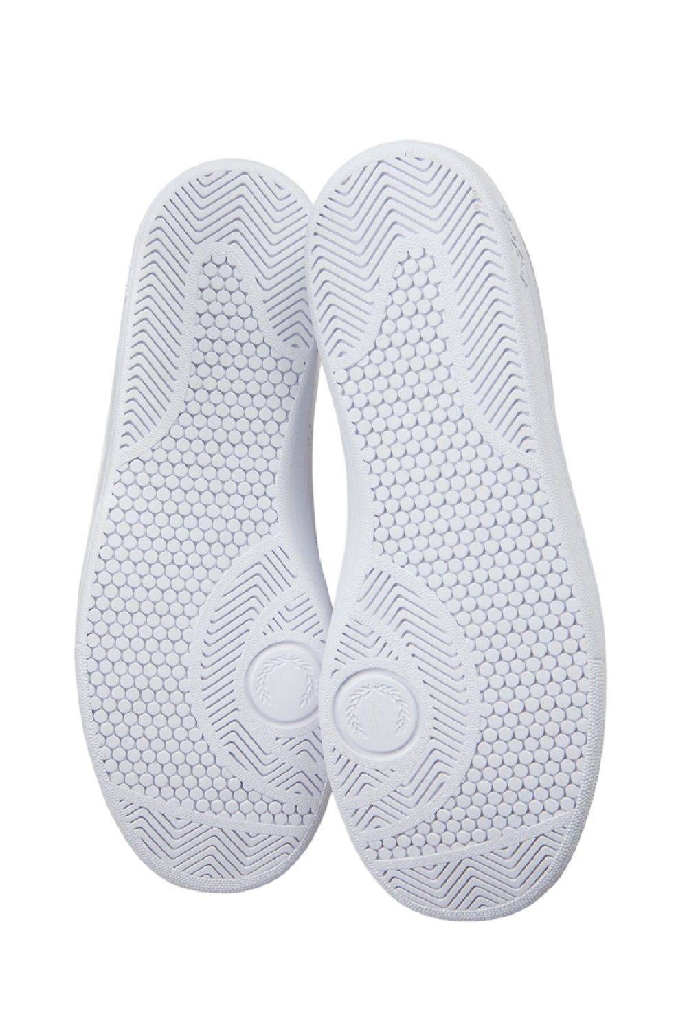 FRED PERRY  Sneakers Bianche in Pelle Fred Perry B721 In Linea