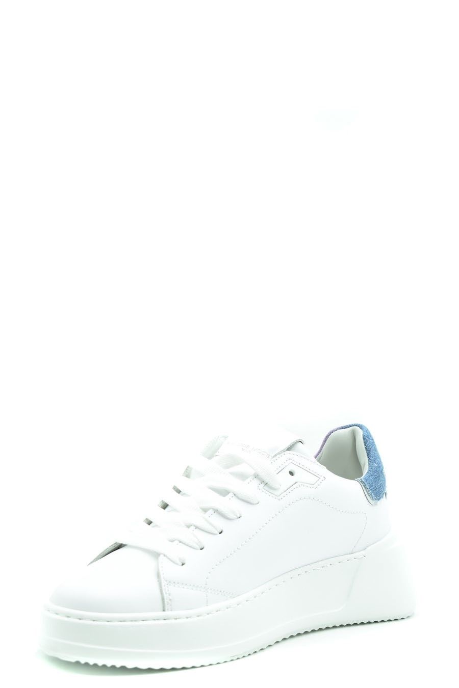 PHILIPPE MODEL  Sneakers Philippe Model da Donna in Pelle Bianca Fino Al -60%