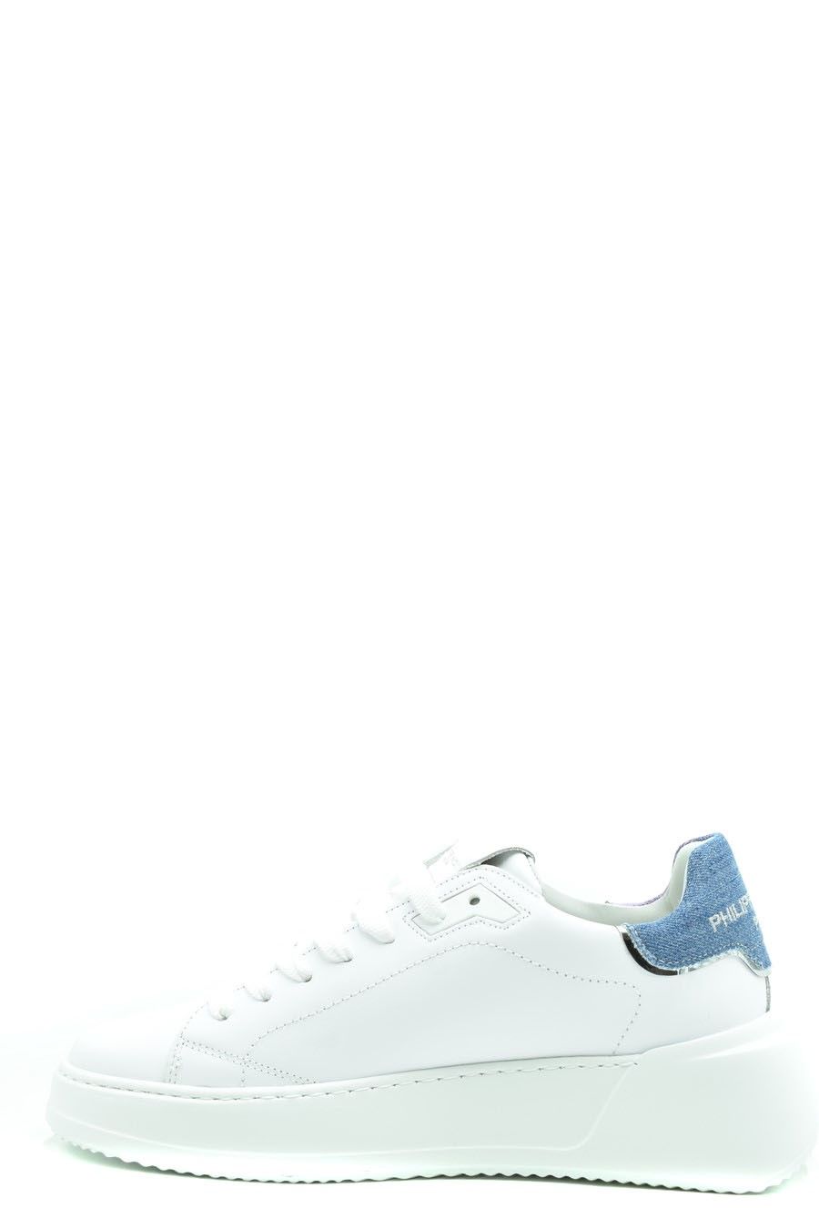 PHILIPPE MODEL  Sneakers Philippe Model da Donna in Pelle Bianca Fino Al -60%