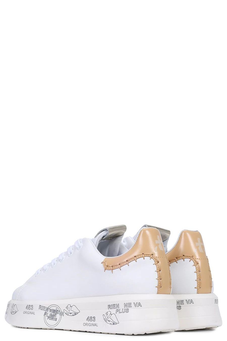 PREMIATA  Sneakers di Pelle Multicolore Premiata BELLEVAR6711 per Donne Shopping Online