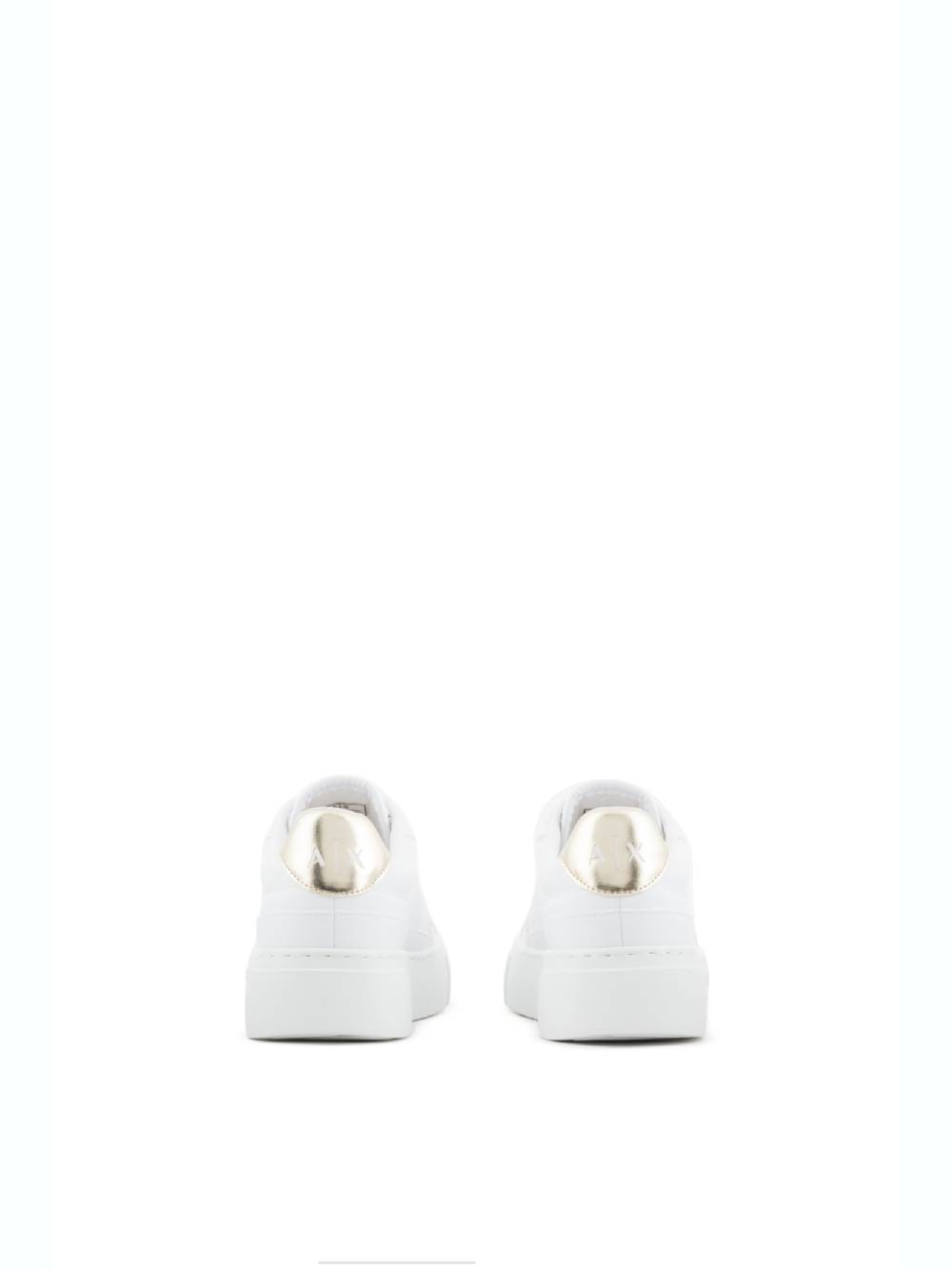 ARMANI EXCHANGE  Sneakers in Pelle Bianca Armani Exchange - Scarpe Sportive da Donna Prezzo Ridotto