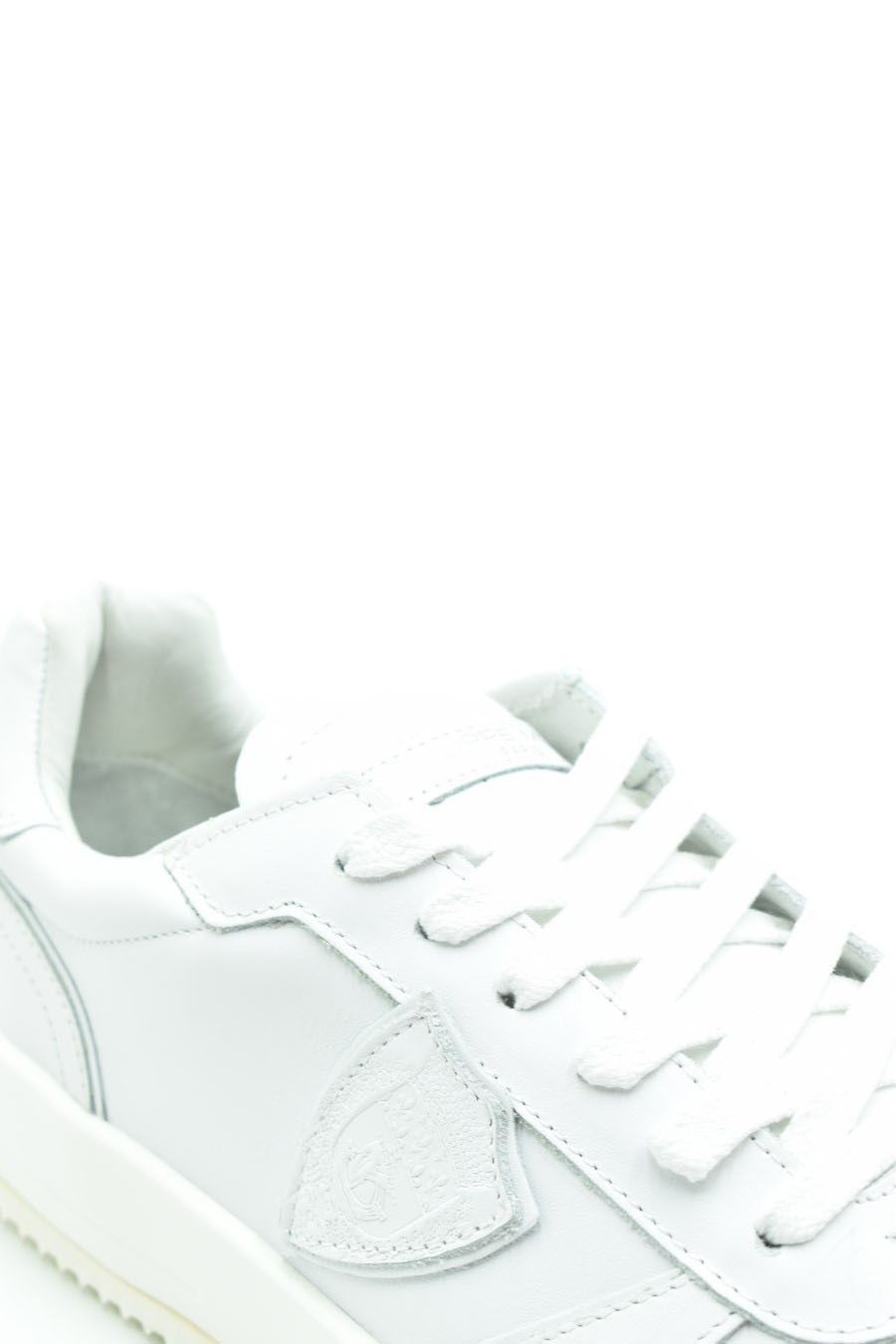 PHILIPPE MODEL  Sneakers Philippe Model in Pelle Bianca da Donna Soddisfazione Garantita