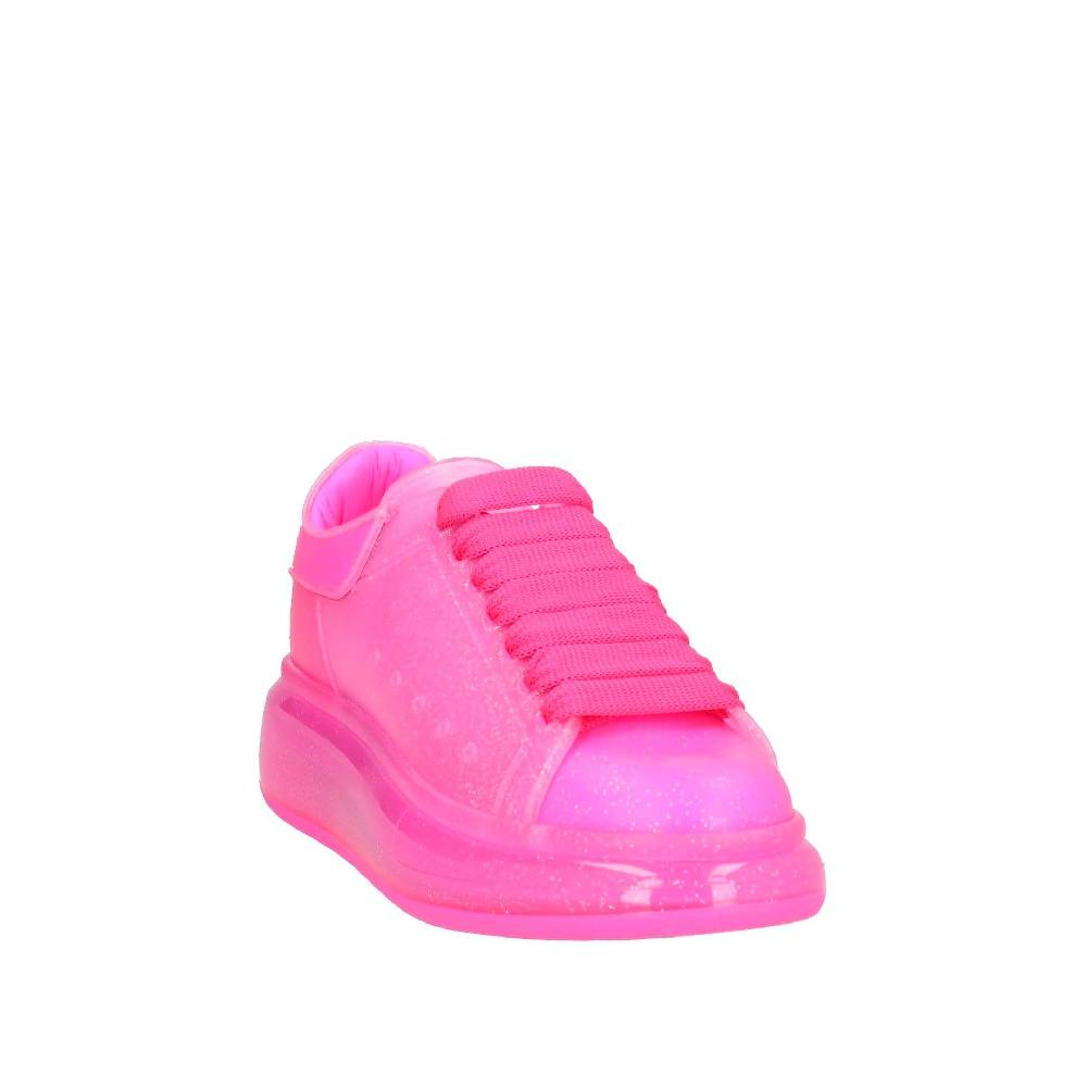 ALEXANDER MCQUEEN  Sneakers Oversize Glitter Rosa di Alexander McQueen Offerta
