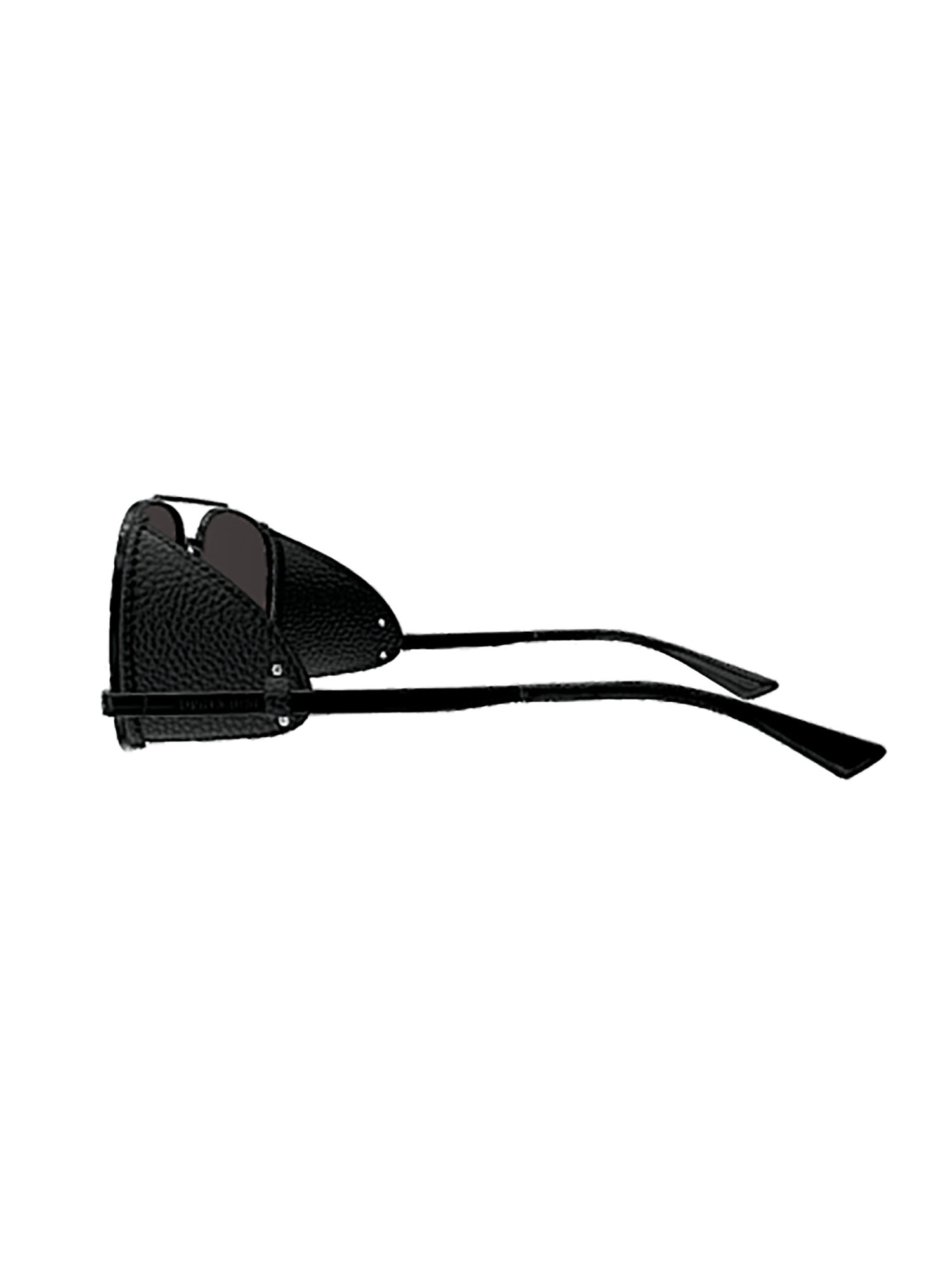 SAINT LAURENT  Occhiali da Sole Neri SAINT LAURENT SL 653 con Spoiler in Pelle per Donna Affare Del Giorno