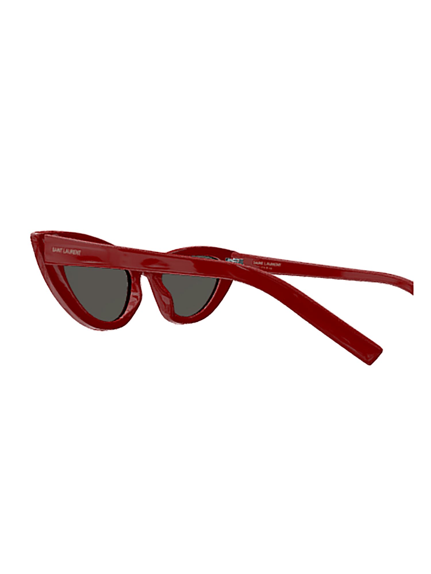 SAINT LAURENT  Occhiali da Sole Saint Laurent SL 213 Lily in Acetato Rosso - Donna Prezzo Ridotto