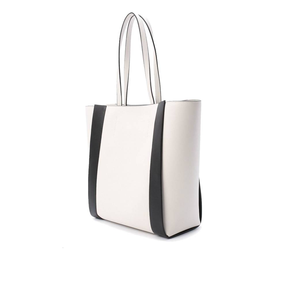 ALEXANDER MCQUEEN  Shopper Tote in Pelle di Vitello Bianca Alexander McQueen Hotsell