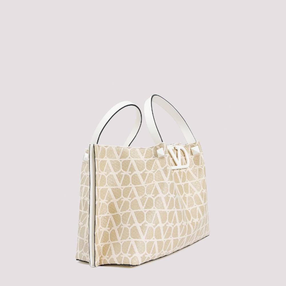 VALENTINO GARAVANI  Tote Medium VLogo Firma Valentino Garavani Color Nudo I Più Venduti