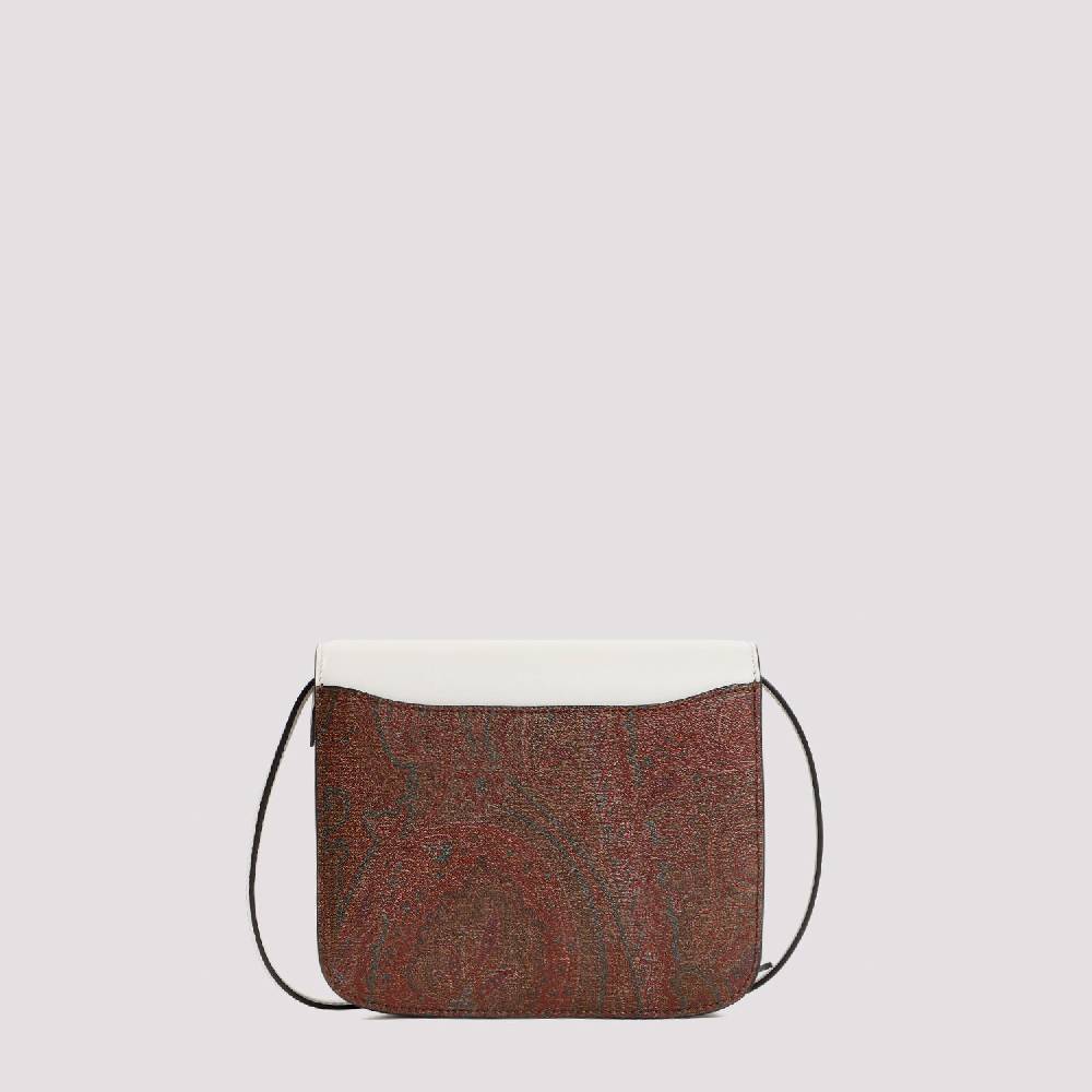 ETRO  Borsa Tracolla ETRO Paisley in Pelle Bianca In Saldo
