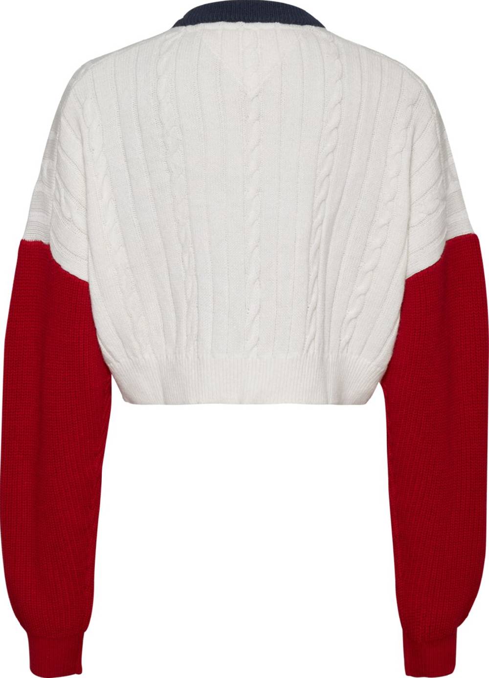 TOMMY JEANS  Felpa di Cotone Bianca Tommy Jeans Donna Convenienza