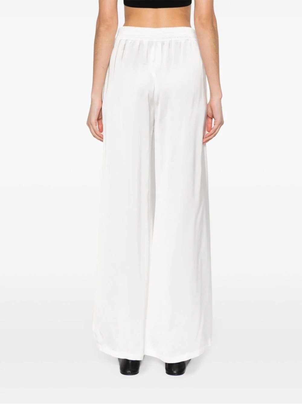 FABIANA FILIPPI  Pantaloni Bianchi da Donna Fabiana Filippi - 100% Viscosa Offerte