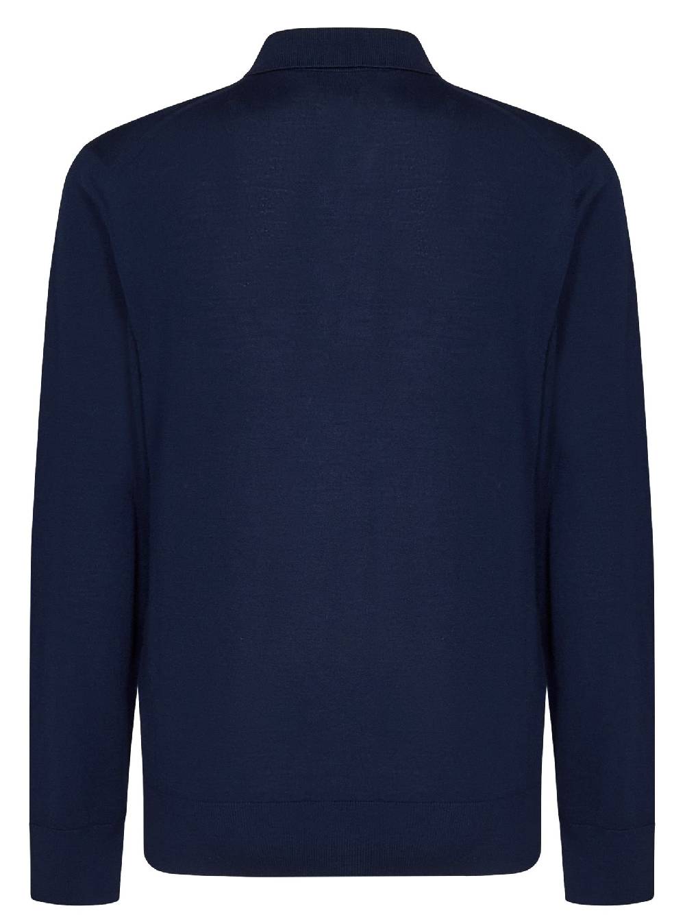 SEASE  Polo Uomo SEASE in Lana Vergine Blu Navy Italia