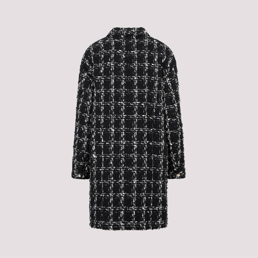 GIAMBATTISTA VALLI  Cappotto Bouclé a Quadri Giambattista Valli Donna Qualità Garantita