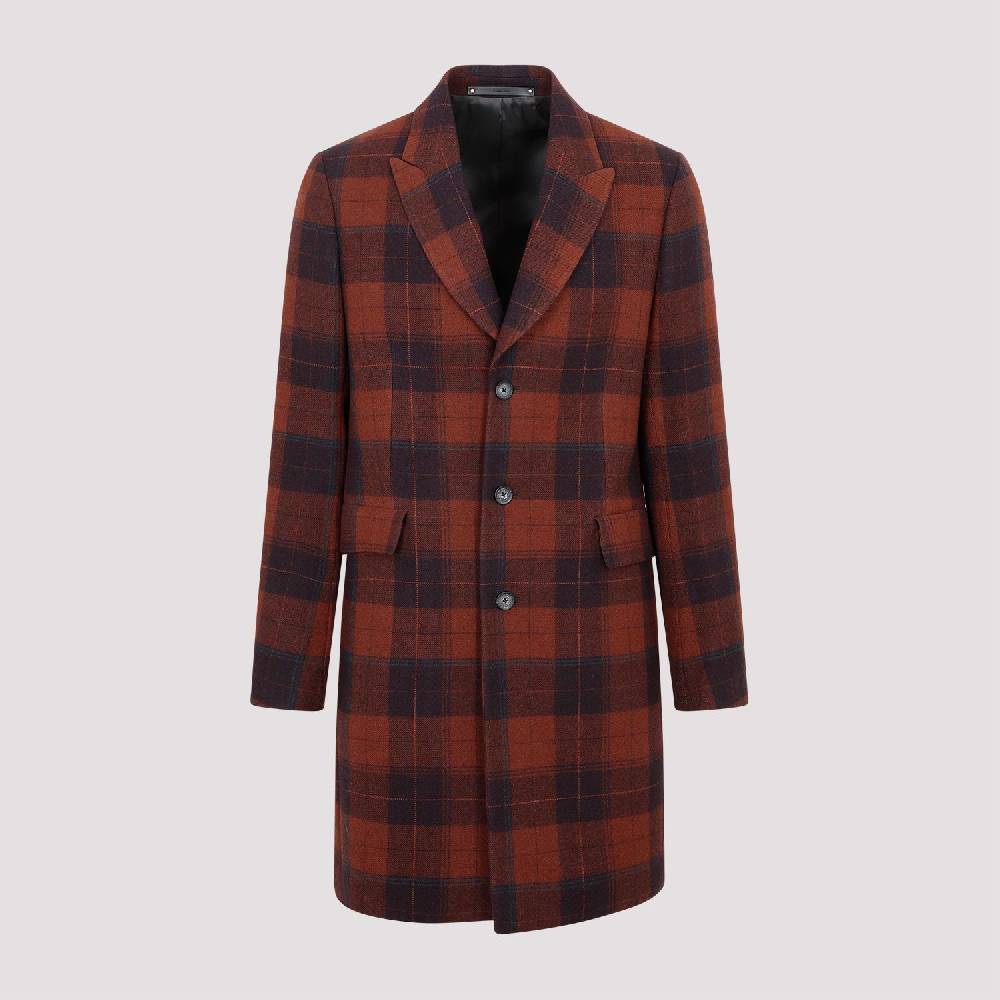 PAUL SMITH  Soprabito di Lana Rosso da Uomo Paul Smith Convenienza