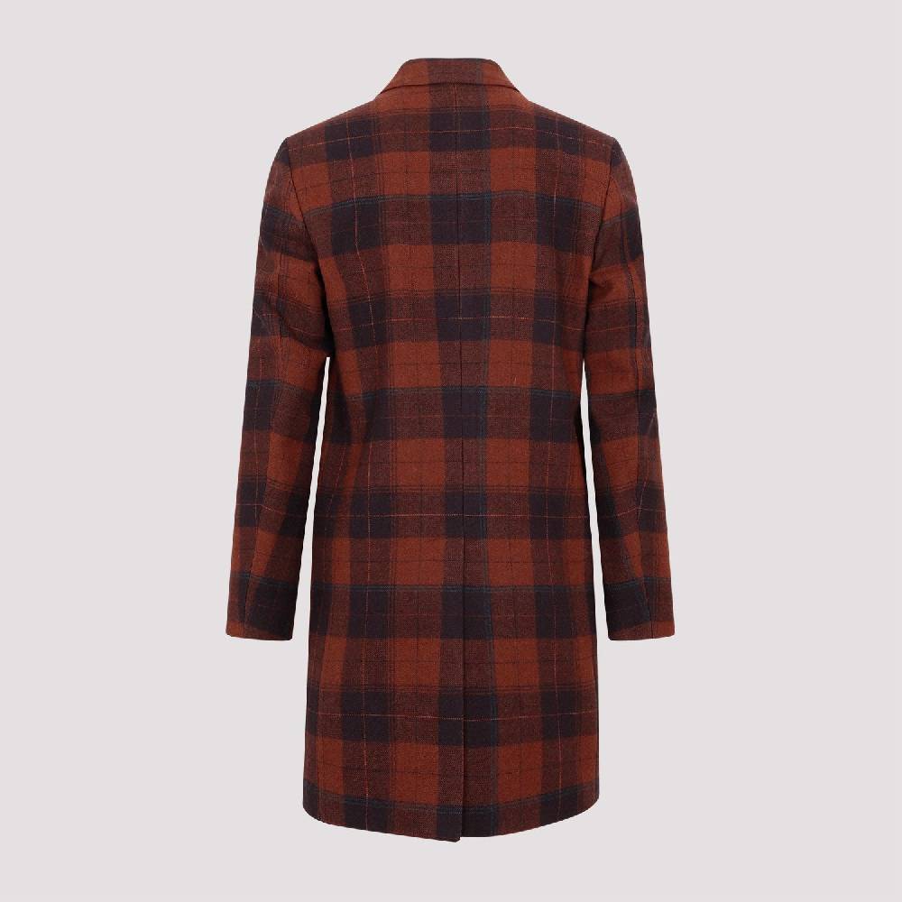 PAUL SMITH  Soprabito di Lana Rosso da Uomo Paul Smith Convenienza