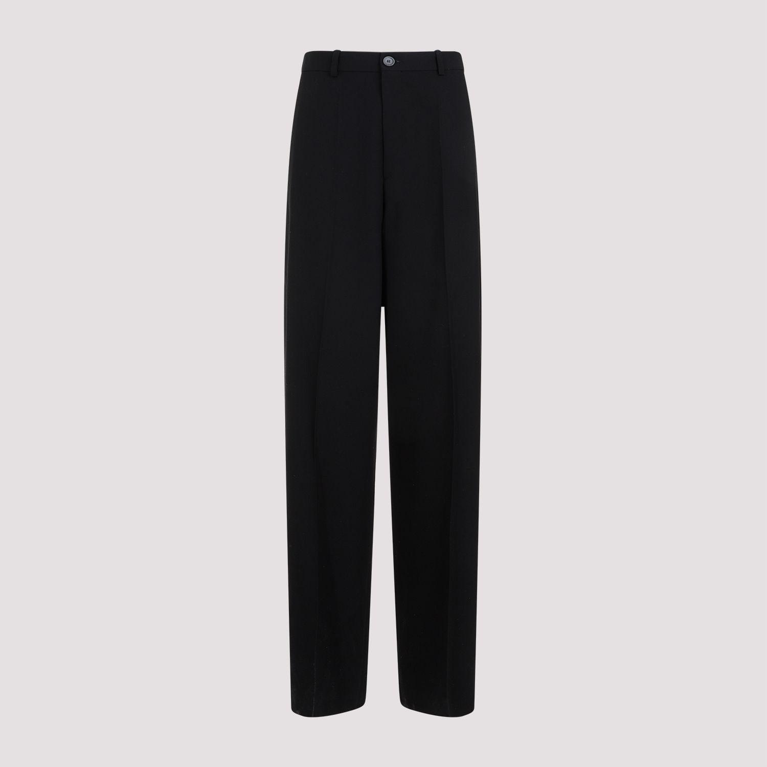 BALENCIAGA  Pantaloni di Lana Neri Balenciaga Uomo Novità