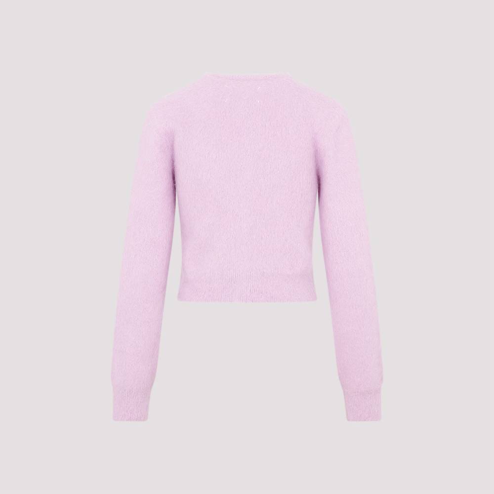 MAISON MARGIELA  Cardigan in Angora Rosa e Viola MAISON MARGIELA Vendita Calda