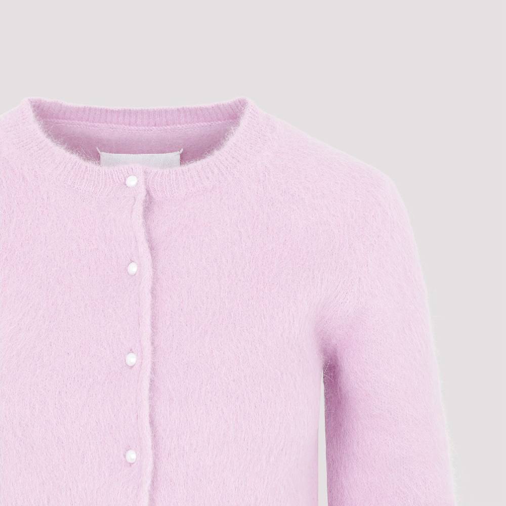 MAISON MARGIELA  Cardigan in Angora Rosa e Viola MAISON MARGIELA Vendita Calda