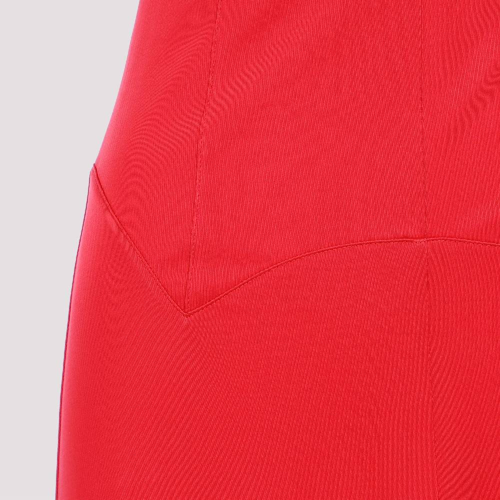 LANVIN  Abito Midi Rosso A-Line Senza Maniche Lanvin I Più Venduti