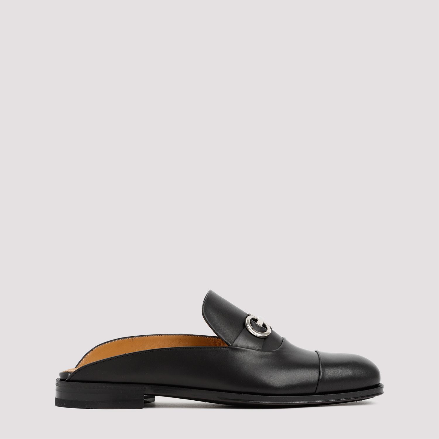 SALVATORE FERRAGAMO  Stivaletti Neri in Vitello Salvatore Ferragamo Uomo Fino Al -60%