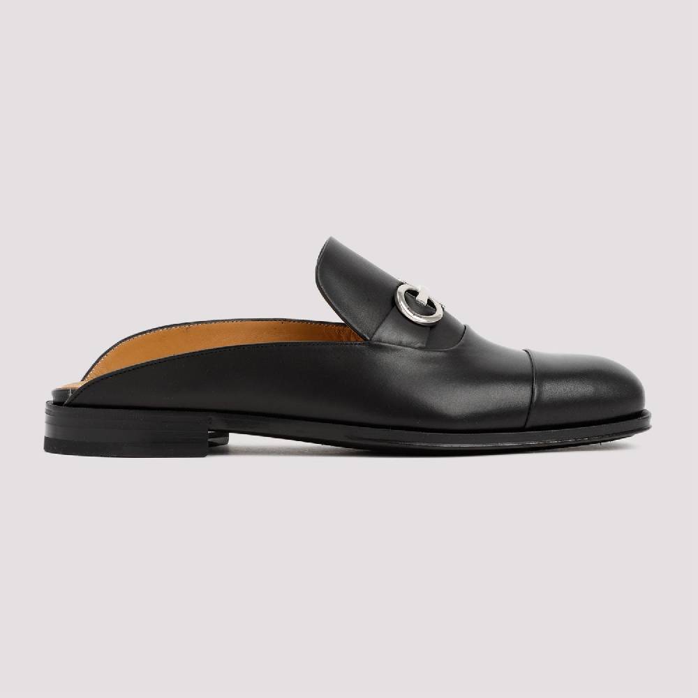 SALVATORE FERRAGAMO  Stivaletti Neri in Vitello Salvatore Ferragamo Uomo Fino Al -60%