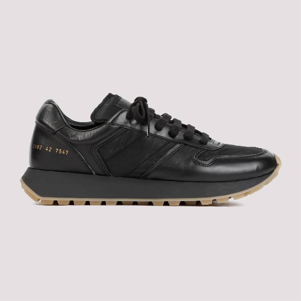 COMMON PROJECTS  Sneakers Uomo COMMON PROJECTS Pelle Nera Modello Track Novità