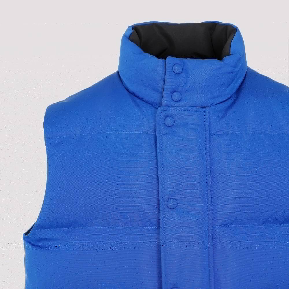 ALEXANDER MCQUEEN  Gilet Imbottito Ultramarino Alexander McQueen - Giacca Blu in Poliestere Uomo Sconto