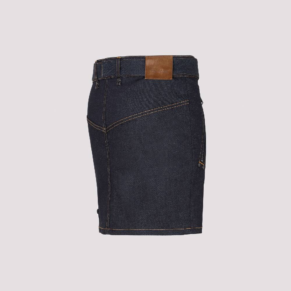 TOM FORD  Gonna Denim Blu in Cotone Misto Tom Ford Sconti questo mese