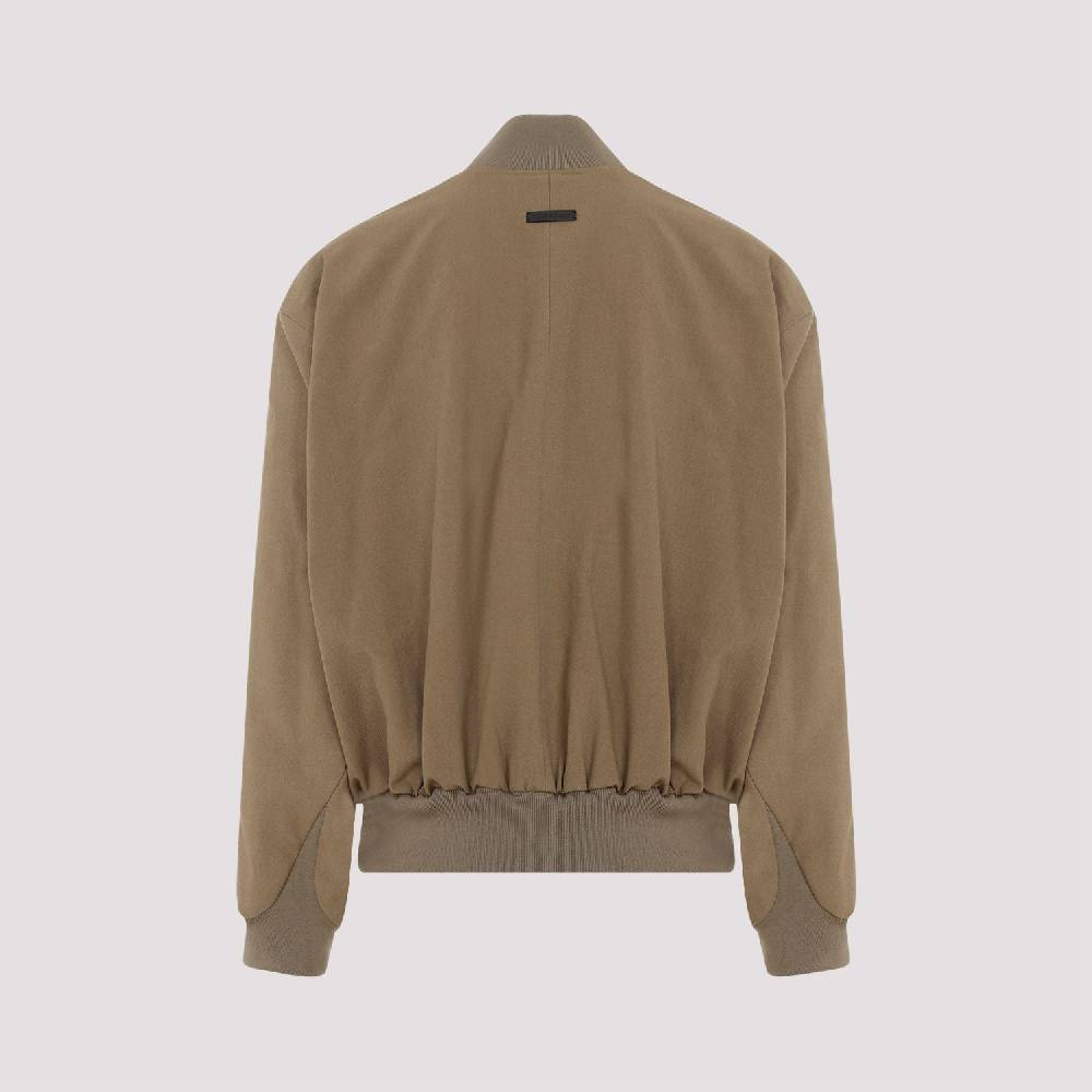 FEAR OF GOD  Bomber Uomo Lana Marrone Fear of God Sottocosto