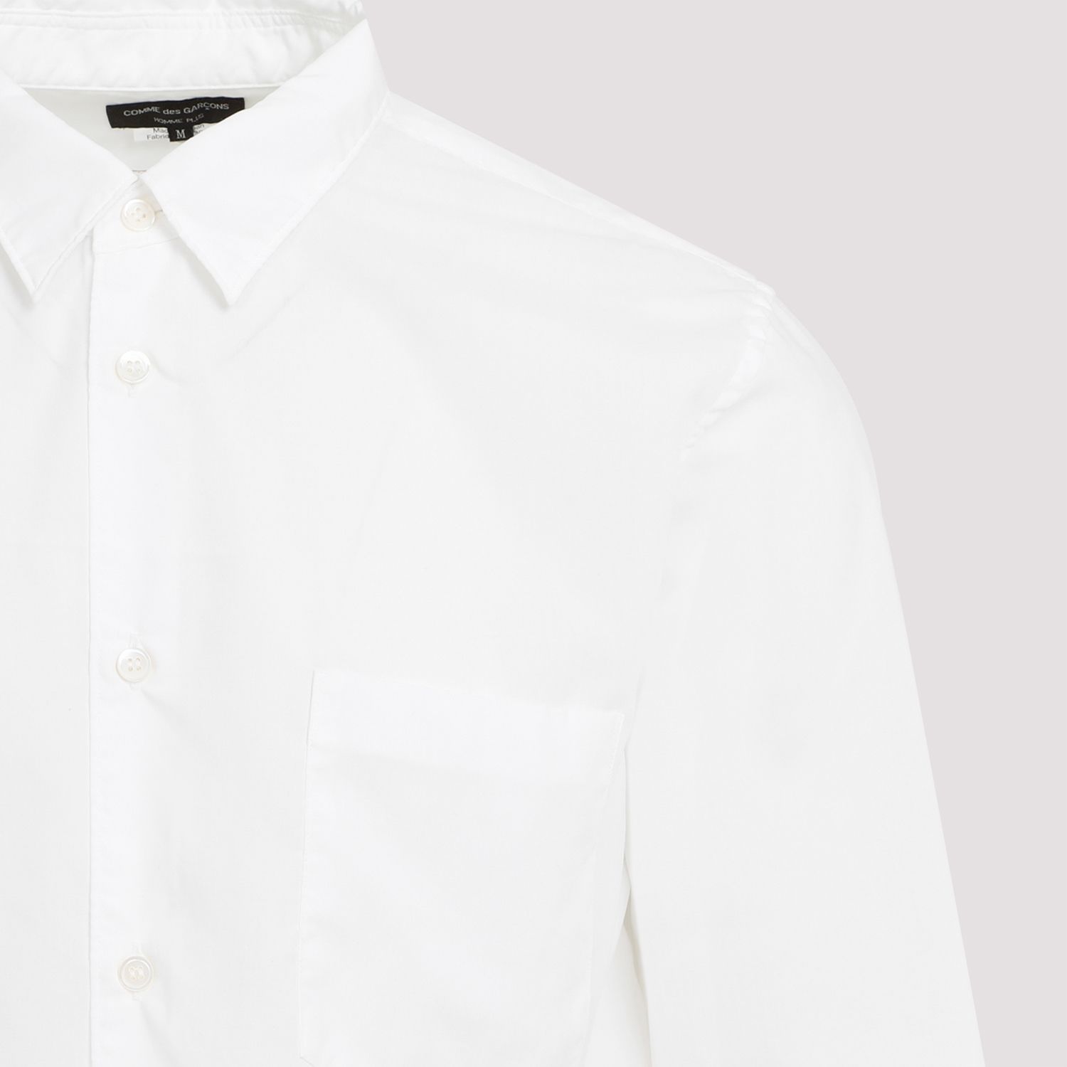 COMME DES GARÇONS  Camicia Bianca Classica in Cotone Comme des Garçons Uomo Soddisfazione Garantita