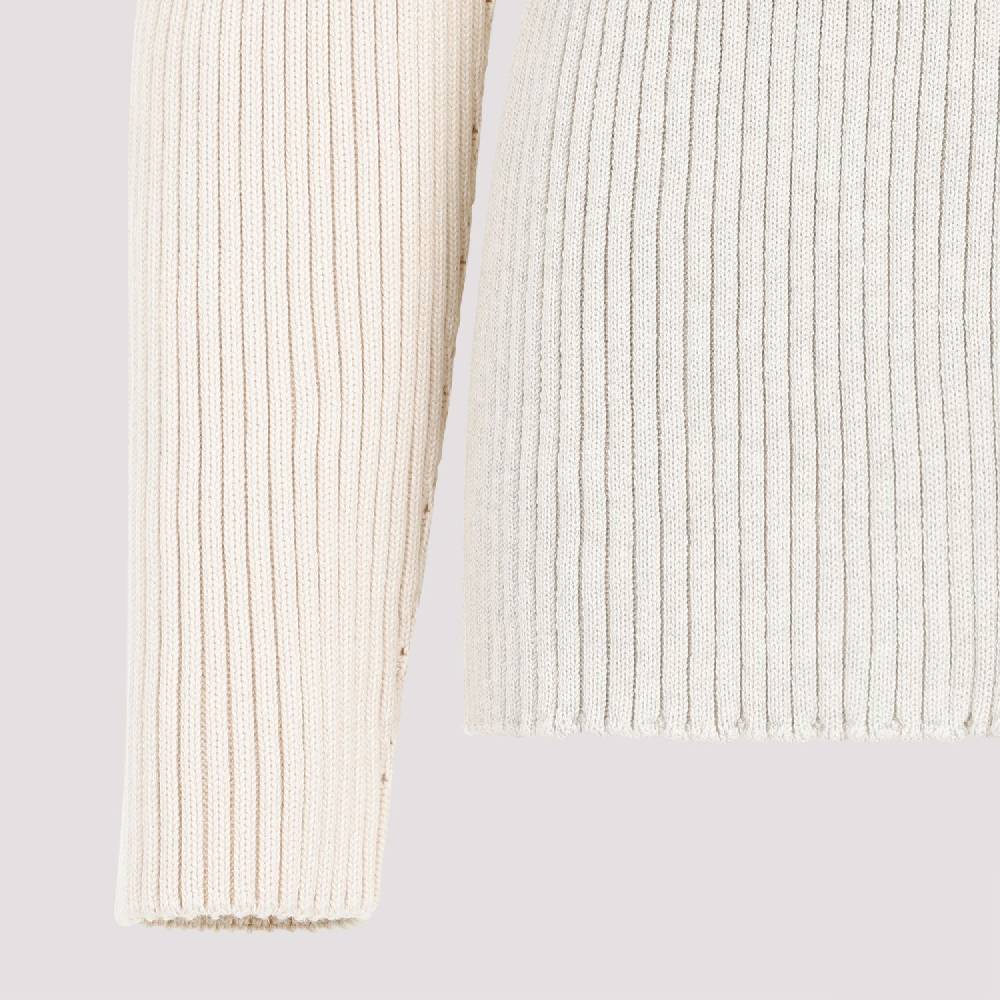 THE ROW  Maglia Costina in Cotone e Cashmere The Row - Nudo I Più Venduti