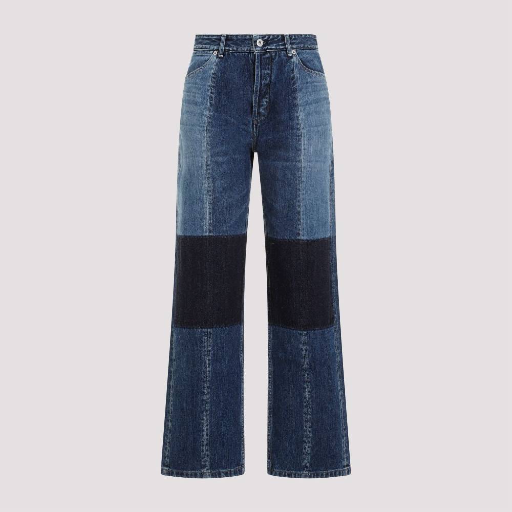 JIL SANDER  Jeans Rilassati Cotone Blu Cobalto Jil Sander - Donna Pezzi Unici