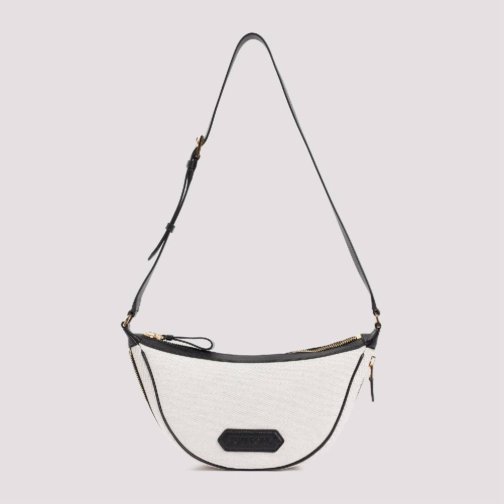 TOM FORD  Borsa Tracolla Nera in Tela Tom Ford Promozione Limitata