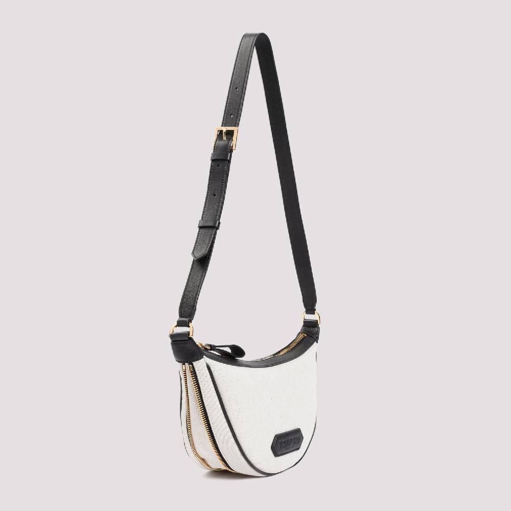 TOM FORD  Borsa Tracolla Nera in Tela Tom Ford Promozione Limitata