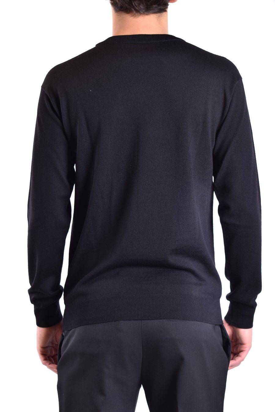 MOSCHINO  Maglione di Lana Nero Moschino Uomo V0902 7000555 Nuova