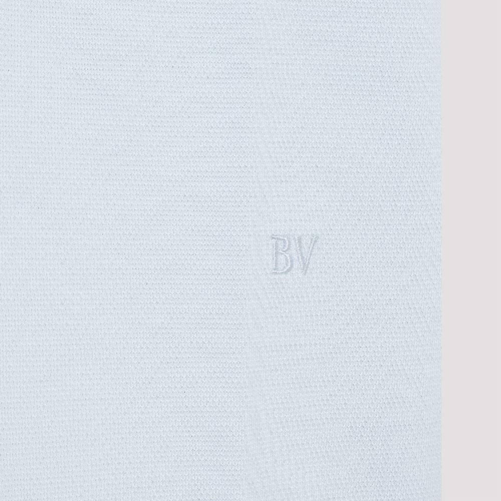 BOTTEGA VENETA  Polo in Cotone Blu da Uomo Bottega Veneta Promozione Limitata