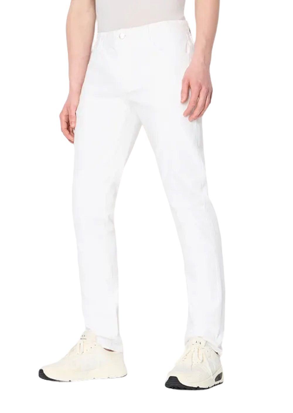 ARMANI EXCHANGE  Jeans Bianchi Elasticizzati da Uomo ARMANI EXCHANGE Fino Al -60%