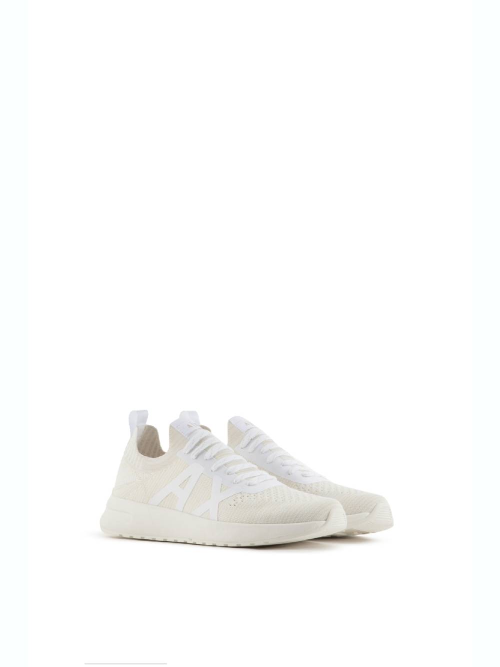 ARMANI EXCHANGE  Sneakers Bianche in Pelle da Uomo Armani Exchange Online
