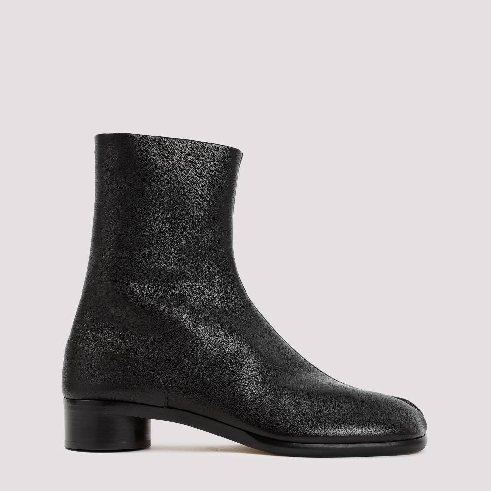 MAISON MARGIELA  Stivaletti Tabi Maison Margiela in Pelle Nera - Tacco 3cm In Vendita