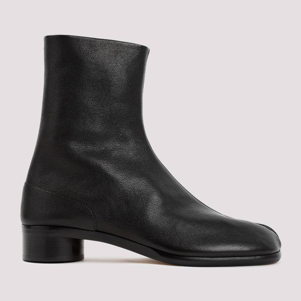 MAISON MARGIELA  Stivaletti Tabi Maison Margiela in Pelle Nera - Tacco 3cm In Vendita