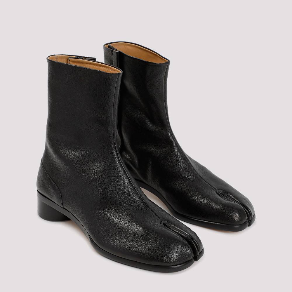 MAISON MARGIELA  Stivaletti Tabi Maison Margiela in Pelle Nera - Tacco 3cm In Vendita