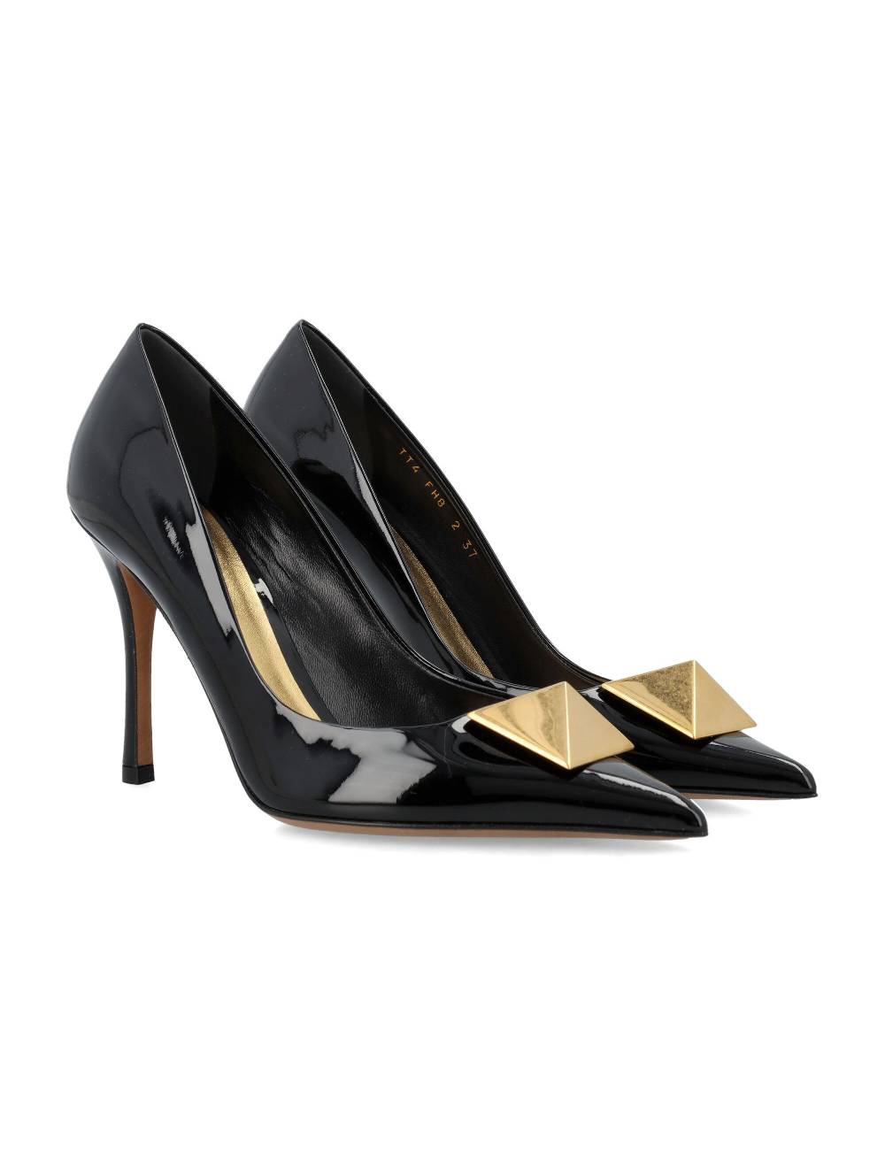 VALENTINO GARAVANI  Décolleté Valentino Garavani in Vernice con Borchie Maxi in Ottone Vendite Flash