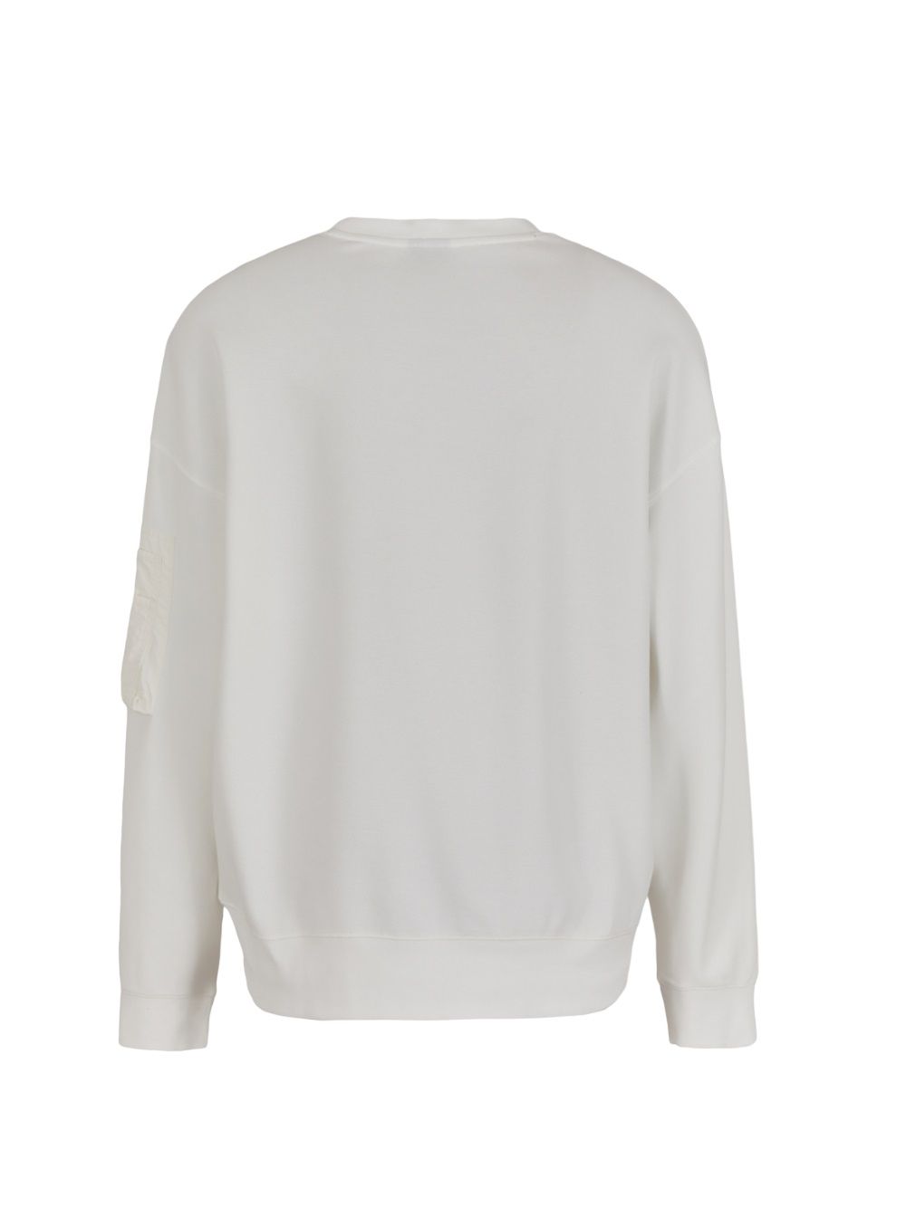 ARMANI EXCHANGE  Felpa Bianca in Cotone Misto Uomo Armani Exchange Italy