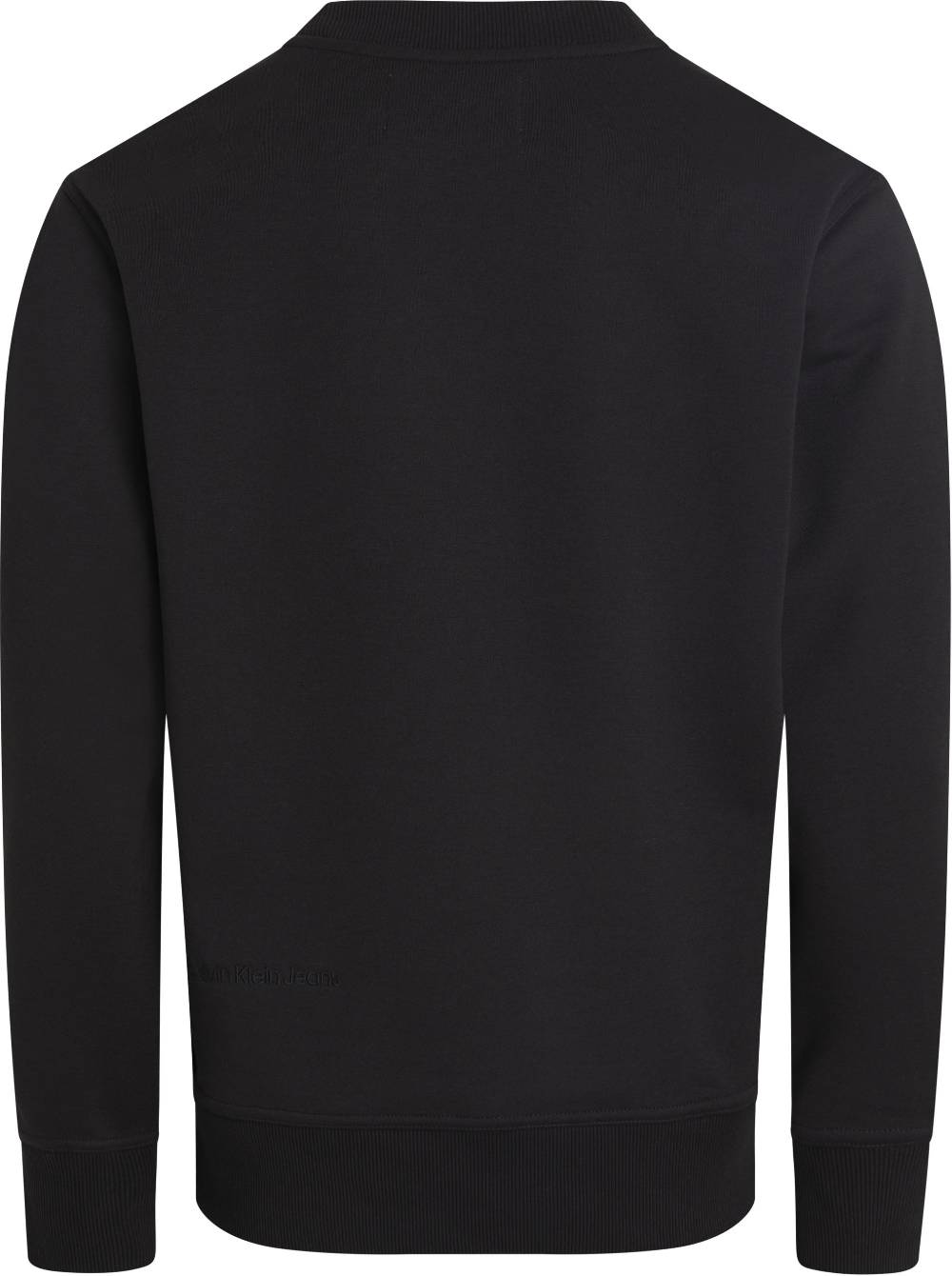 CALVIN KLEIN  Felpa Nera da Uomo Calvin Klein - 100% Poliestere Spedizione Gratuita
