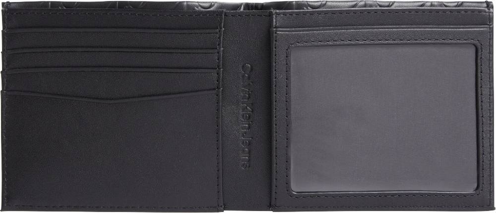 CALVIN KLEIN  Portafoglio Uomo Calvin Klein in Pelle Nera con Blocco RFID Soddisfazione Garantita