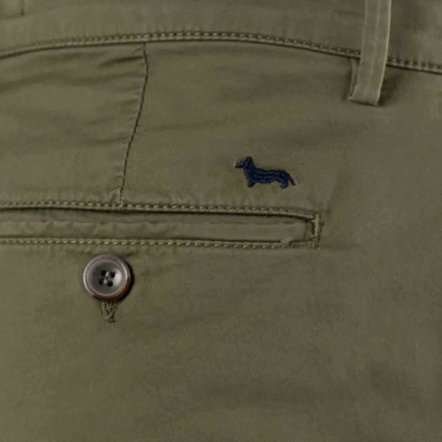 HARMONT & BLAINE  Bermuda Stretch Verde Cotone da Uomo Harmont & Blaine Affare Del Giorno