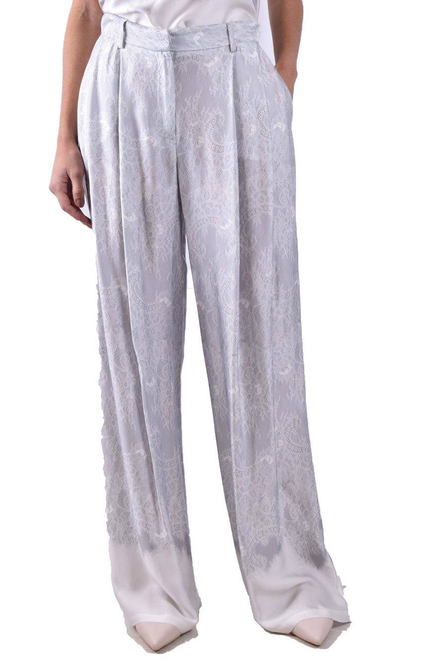 ERMANNO SCERVINO  Pantaloni Donna Ermanno Scervino Grigio in Viscosa Presa