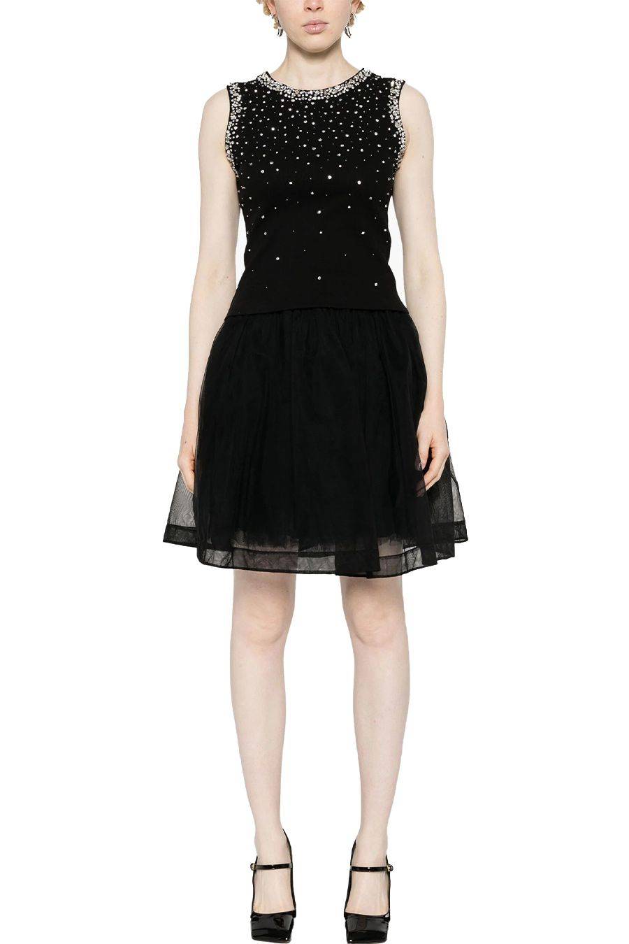 DES PHEMMES  Maglia Nera in Cotone DES PHEMMES per Donna - DP613110 Outlet