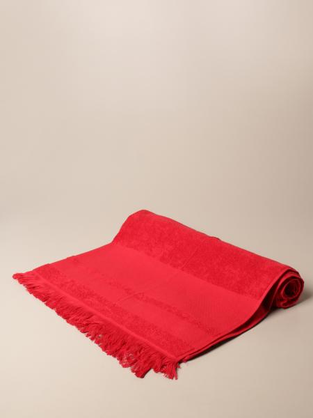 COLMAR  Asciugamano da Spiaggia Rosso in Cotone Unisex Colmar con Frange Vendita Calda