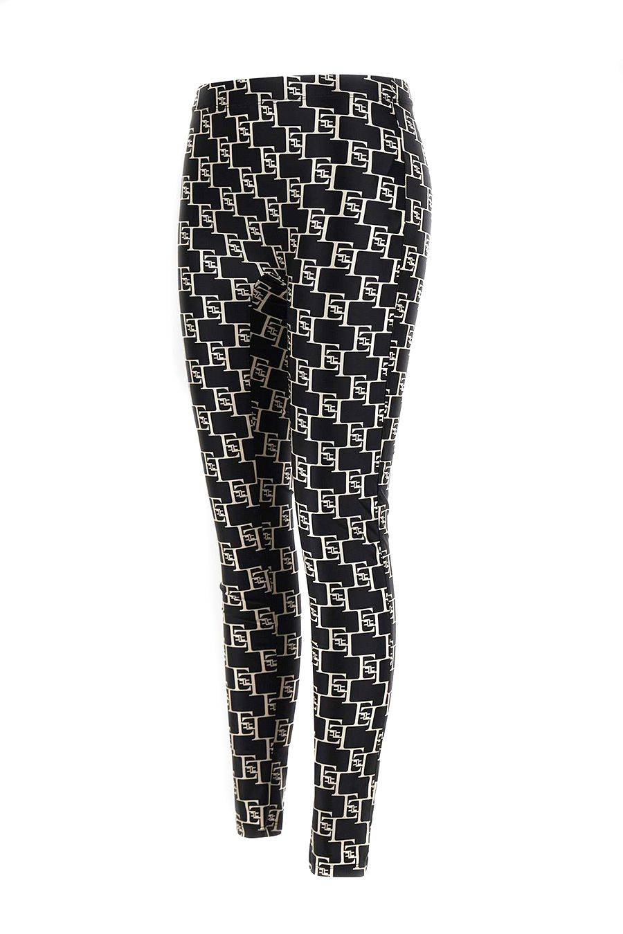 ELISABETTA FRANCHI  Pantaloni Multicolor da Donna Elisabetta Franchi in Poliestere 2025