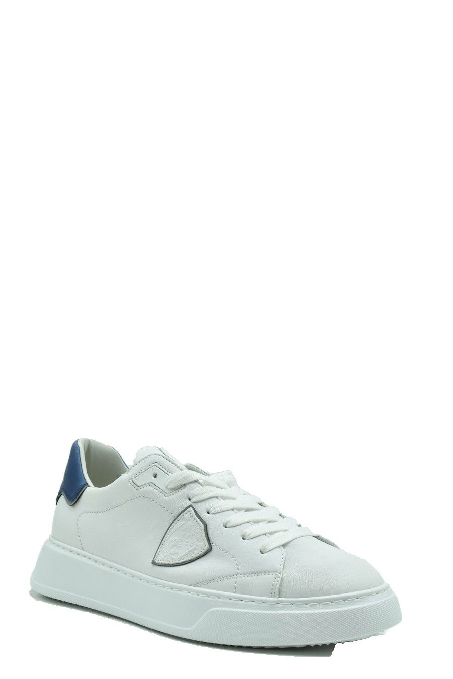 PHILIPPE MODEL  Sneakers Philippe Model Uomo in Pelle Bianca BTLUWX13 Spedizione Gratuita